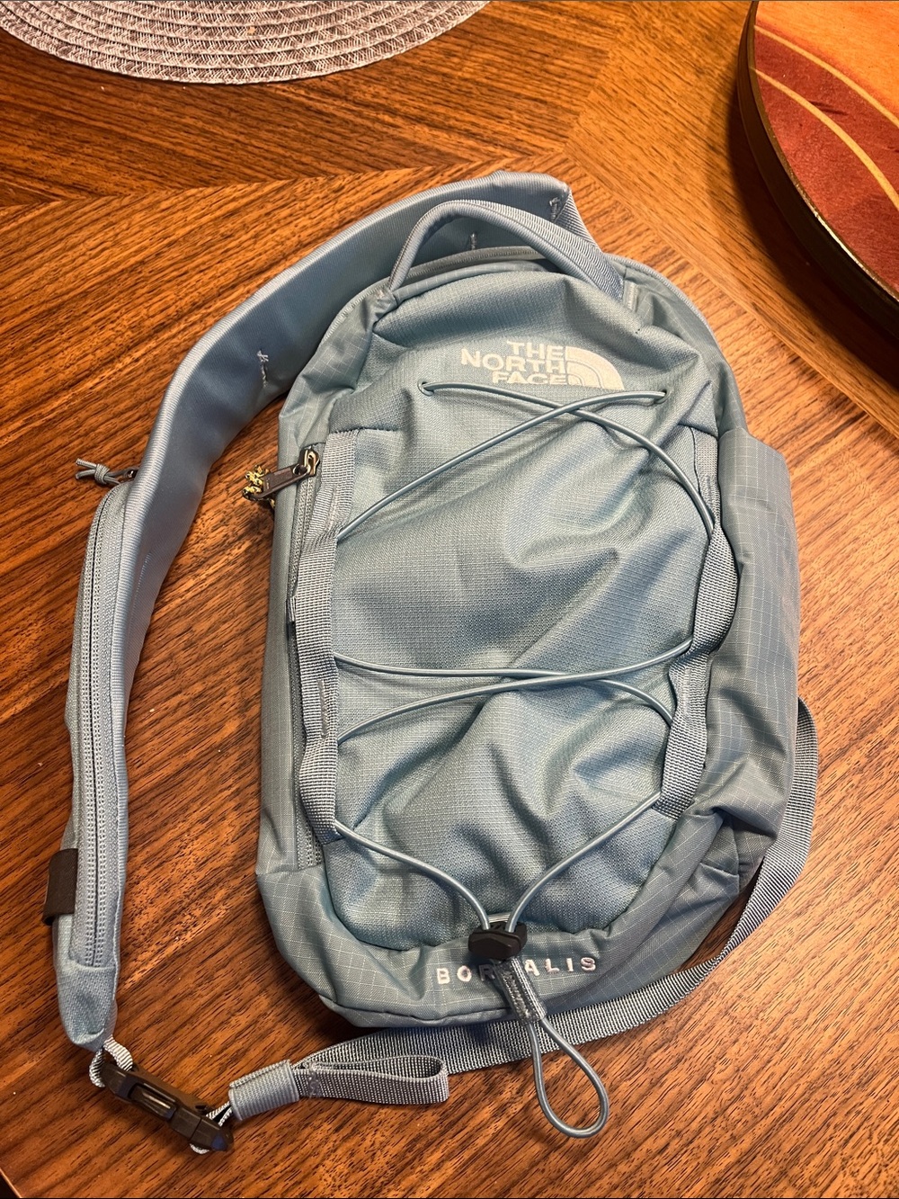 The North Face Dusty Blue Borealis Sling Bag